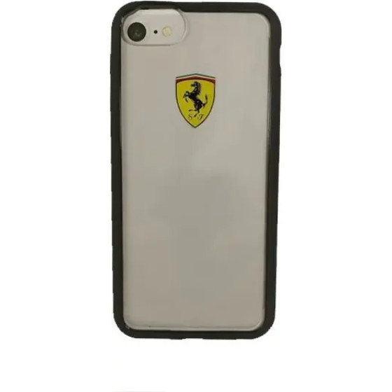 Ferrari Hardcase FEHCRFP7BK iPhone 7/8 /SE 2020 / SE 2022 transparent/black - (FER000230-0)