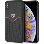Ferrari Hardcase FEOVEHCI65BK iPhone Xs Max black/black Off Track Victory - (FER000316-0)