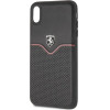 Ferrari Hardcase FEOVEHCI65BK iPhone Xs Max black/black Off Track Victory - (FER000316-0)