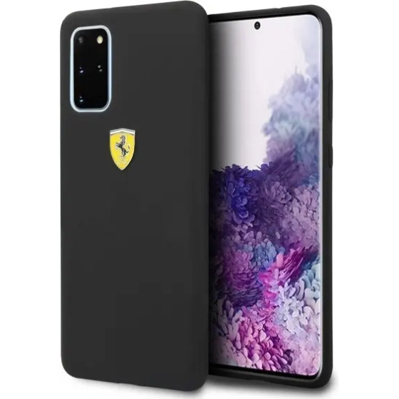 Ferrari Hardcase FESSIHCS67BK S20+ G985 black/black Silicone - (FER000372-0)