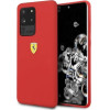 Ferrari Hardcase FESSIHCS69RE S20 Ultra G988 red/red Silicone - (FER000370-0)