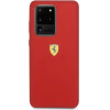 Ferrari Hardcase FESSIHCS69RE S20 Ultra G988 red/red Silicone - (FER000370-0)