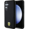 Ferrari Hot Stamp V Lines MagSafe case for Samsung Galaxy S24+ - black - (FER000635-0)