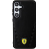 Ferrari Hot Stamp V Lines MagSafe case for Samsung Galaxy S24+ - black - (FER000635-0)