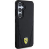 Ferrari Hot Stamp V Lines MagSafe case for Samsung Galaxy S24 - black - (FER000634-0)