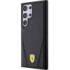 Ferrari Hot Stamp V Lines MagSafe case for Samsung Galaxy S24 Ultra - black - (FER000636-0)