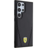 Ferrari Hot Stamp V Lines MagSafe case for Samsung Galaxy S24 Ultra - black - (FER000636-0)