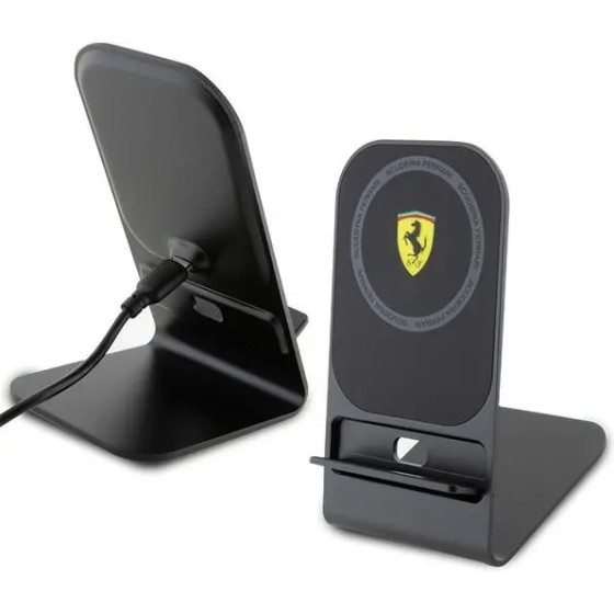 Ferrari nice. induction FEMFBMALK 15W black/black 2023 Collection MagSafe - (FER000612-0)