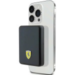 Ferrari Powerbank Metal Logo MagSafe 15W 5000mAh - black - (FER000601-0)