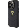 Ferrari Quilted Metal Logo case for iPhone 15 Pro - black - (FER000595-0)