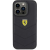 Ferrari Quilted Metal Logo case for iPhone 15 Pro - black - (FER000595-0)
