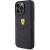 Ferrari Quilted Metal Logo case for iPhone 15 Pro Max - black - (FER000596-0)