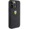 Ferrari Quilted Metal Logo case for iPhone 15 Pro Max - black - (FER000596-0)