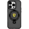 Ferrari Ring Stand 2023 Collection MagSafe Case for iPhone 15 Plus / 14 Plus - Black - (FER000628-0)