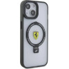 Ferrari Ring Stand 2023 Collection MagSafe Case for iPhone 15 Plus / 14 Plus - Black - (FER000628-0)