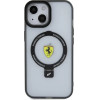 Ferrari Ring Stand 2023 Collection MagSafe Case for iPhone 15 Plus / 14 Plus - Transparent - (FER000629-0)
