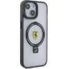 Ferrari Ring Stand 2023 Collection MagSafe Case for iPhone 15 Plus / 14 Plus - Transparent - (FER000629-0)