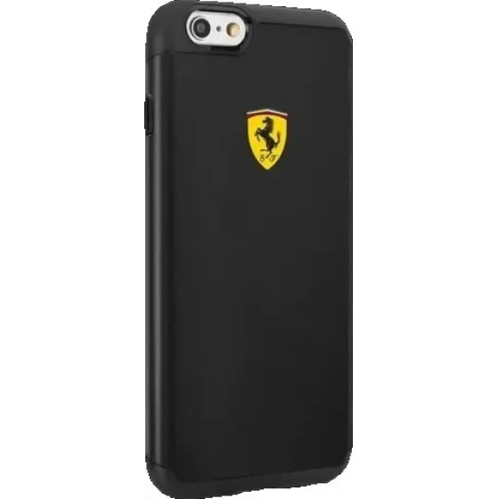 Ferrari Shockproof case for iPhone 6 / 6S - black - (FER000196-0)