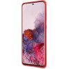 Ferrari Silicone Case for Samsung Galaxy S20 - Red - (FER000368-0)