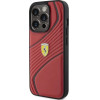 Ferrari Twist Metal Logo case for iPhone 15 Pro - red - (FER000589-0)