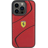Ferrari Twist Metal Logo case for iPhone 15 Pro - red - (FER000589-0)