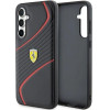 Ferrari Twist Metal Logo case for Samsung Galaxy S23 FE - black - (FER000630-0)