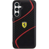 Ferrari Twist Metal Logo case for Samsung Galaxy S23 FE - black - (FER000630-0)