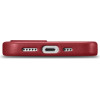 iCarer Case Leather case cover made of natural leather for iPhone 14 Plus red (compatible with MagSafe) - (WMI14220707-RD)