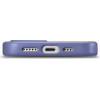iCarer Case Leather Cover Genuine Leather iPhone 14 Plus Light Purple (MagSafe Compatible) - (WMI14220707-LP)
