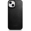 iCarer CE Oil Wax Premium Leather Folio Case Leather Case iPhone 14 Plus Magnetic Flip MagSafe Black - (AKI14220707-BK)