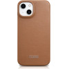 iCarer CE Premium Leather Folio Case iPhone 14 Plus Magnetic Flip Leather Folio Case MagSafe Brown - (WMI14220715-BN)