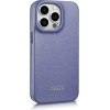 iCarer CE Premium Leather Folio Case iPhone 14 Pro Max Magnetic Flip Leather Folio Case MagSafe Light Purple - (WMI14220716-LP)
