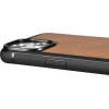 iCarer Leather Oil Wax case covered with natural leather for iPhone 14 Plus brown - (WMI14220719-TN)
