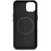 iCarer Oil Wax Premium Leather Case iPhone 14 Plus Magnetic Leather Case with MagSafe Black - (WMI14220703-BK)