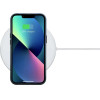 iCarer Oil Wax Premium Leather Case iPhone 14 Plus Magnetic Leather Case with MagSafe Dark Blue - (WMI14220703-BU)