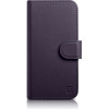 iCarer Wallet Case 2in1 Cover iPhone 14 Pro Anti-RFID Leather Flip Case Dark Purple - (WMI14220726-DP)