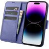iCarer Wallet Case 2in1 Cover iPhone 14 Pro Max Leather Flip Cover Anti-RFID Light Purple - (WMI14220728-LP)