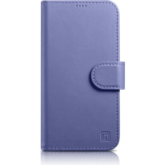 iCarer Wallet Case 2in1 Cover iPhone 14 Pro Max Leather Flip Cover Anti-RFID Light Purple - (WMI14220728-LP)