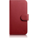 iCarer Wallet Case 2in1 Cover iPhone 14 Pro Max Leather Flip Cover Anti-RFID Red - (WMI14220728-RD)