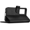 iCarer Wallet Case for Samsung Galaxy S23+ leather case wallet black - (AKSM08-BK)