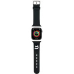 Karl Lagerfeld 3D Rubber Choupette Head Strap for Apple Watch 42/44/45/49mm - Black - (KF001837-0)