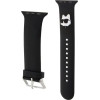 Karl Lagerfeld 3D Rubber Choupette Head Strap for Apple Watch 42/44/45/49mm - Black - (KF001837-0)