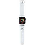 Karl Lagerfeld 3D Rubber Choupette Heads Strap for Apple Watch 38/40/41mm - White - (KF001838-0)