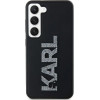 Karl Lagerfeld 3D Rubber Glitter Logo case for Samsung Galaxy S23 - black - (KF001959-0)