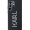 Karl Lagerfeld 3D Rubber Glitter Logo case for Samsung Galaxy S24 Ultra - black - (KF002032-0)