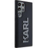 Karl Lagerfeld 3D Rubber Glitter Logo case for Samsung Galaxy S24 Ultra - black - (KF002032-0)