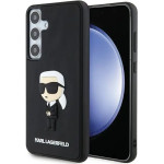 Karl Lagerfeld 3D Rubber Ikonik case for Samsung Galaxy S24+ - black - (KF001939-0)