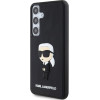 Karl Lagerfeld 3D Rubber Ikonik case for Samsung Galaxy S24+ - black - (KF001939-0)