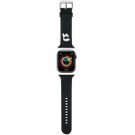 Karl Lagerfeld 3D Rubber Karl Head strap for Apple Watch 38/40/41mm - black - (KF001840-0)