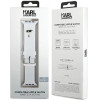 Karl Lagerfeld 3D Rubber Karl Head strap for Apple Watch 38/40/41mm - white - (KF001842-0)